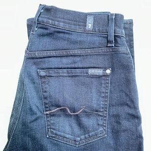 7 for all Mankind Jeans, 33 waist inseam as noted in pictures